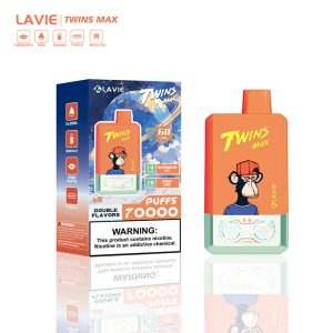 LAVIE TWINS MAX 70k puffs double flavor vape