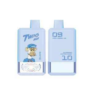 LAVIE TWINS MAX double flavor 70k puffs Fizzy Cherry Ice& BlueBerry Cotton Candy