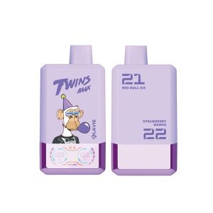 LAVIE TWINS MAX double flavor 70k puffs Red Bull Ice& Strawberry Mango