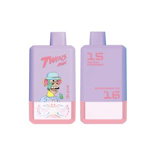 LAVIE TWINS MAX double flavor 70k puffs Red Bull Strawberry& Blackcurrant Ice