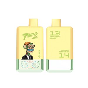 LAVIE TWINS MAX double flavor 70k puffs Strawberry Banana& Pineapple Cocount Ice